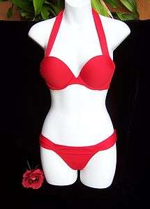   Secret Miraculous RED Bombshell Bikini 32B, 34B, 34C, 36A, 36C  