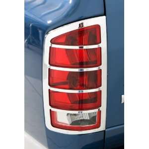   Chrome Taillight Covers, for the 2006 Jeep Grand Cherokee: Automotive