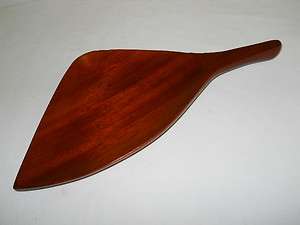 VINTAGE WOODEN HANDLED DISH TRAY  