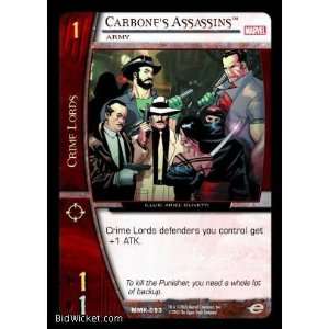  Carbones Assassins, Army (Vs System   Marvel Knights   Carbone 