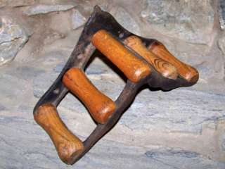   Antique Reins Bridle Holder Bracket Harness Tack Rack real wood parts