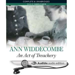   Treachery (Audible Audio Edition) Ann Widdecombe, Carole Boyd Books