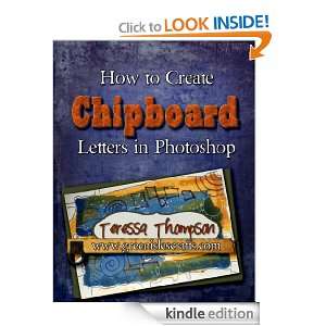 How to Create Chipboard Letters in Photoshop a step by step tutorial 