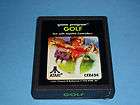 Classic ATARI 2600 & 7800 Video System GOLF Game TESTED