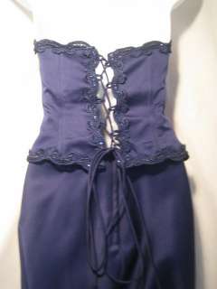 BETSY & ADAM 2 pc skirt top evening gown dress   Wom 4  