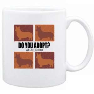  New  Do You Adopt Welsh Corgi ?  Mug Dog: Home & Kitchen