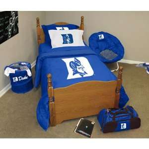  Duke Blue Devils NCAA Comforter Set (Twin/Twin XL): Sports 