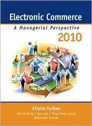 Electronic Commerce 2010, (0136100368), Efraim Turban, Textbooks 
