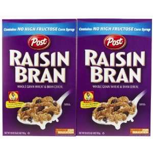 Post Raisin Bran Whole Grain Wheat & Bran Cereal 25 oz  