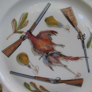 Georges Boyers Limoges France Dinner Plate (s) Hunting Game Birds HVY 
