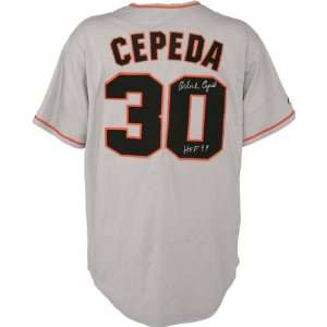  Orlando Cepeda Autographed Jersey  Details: San Francisco 