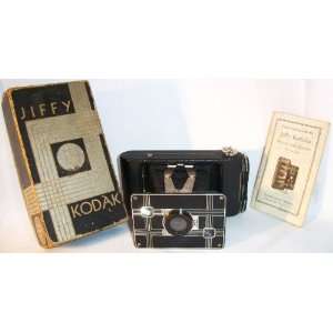  Kodak Jiffy Six 20 Art Deco Folding Land Camera 