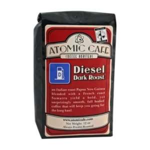 Atomic Cafe   Diesel Dark Roast Coffee Beans   5 lbs:  