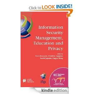 and Privacy (IFIP Advances in Information and Communication Technology 