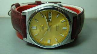   VINTAGE SEIKO AUTOMATIC DAY DATE MENS WRIST WATCH OLD USED ANTIQUE