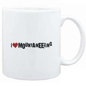 Mug White  Mountaineering I LOVE Mountaineering URBAN STYLE  Sports 