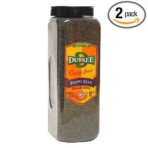 Durkee Poppy Seed, 20 Ounces Packages (Pack of 2)  Grocery 