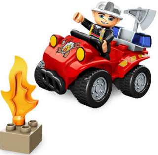 LEGO Duplo Fire Chief & 4 Wheeler ATV 5603 *New*   Damaged Box 