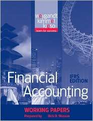Financial Accounting, Working Papers IFRS Edition, (0470607270 