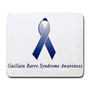  Guillain Barre Syndrome Awareness Ribbon Mouse Pad: Office 