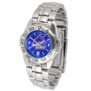  Boise State Broncos Sport AnoChrome Steel Band Womens 