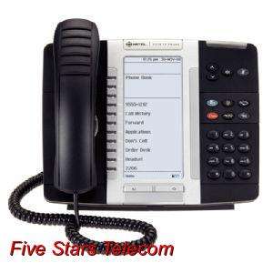 The Mitel 5330 IP Phone is a full feature enterprise class telephone 