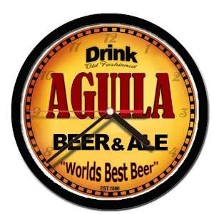  AGUILA beer and ale wall clock: Everything Else