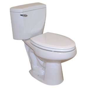  Barclay Newberry Compact Elongated Front Toilet in White 
