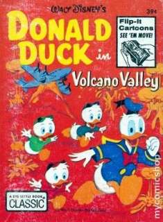 Donald Duck in Volcano Valley (1973 Big Little Book) #5760 VG  