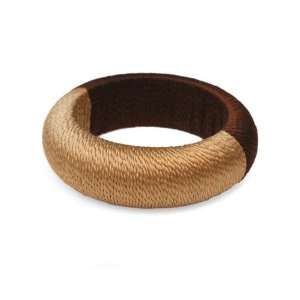  3 Handcrafted Bangles Wood/thread 