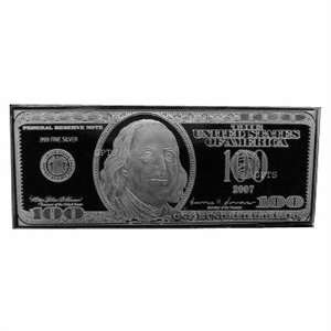    $100 Ben Franklin One Troy Ounce .999 Silver Bar: Everything Else