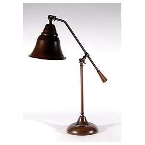  Crestview Clinton Adjustable Bronzed Metal Desk Lamp