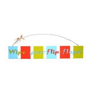  Tumbleweed Wipe Your Flip flops Decorative Hanging Wall 