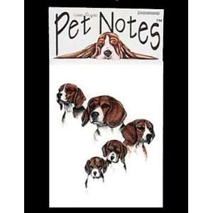  Pet Notes BEAGLE 6 Blank Notecards (Note Cards) with 