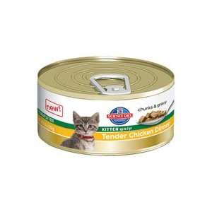 com Hills Science Diet Kitten Tender Chicken Dinner Canned Cat Food 