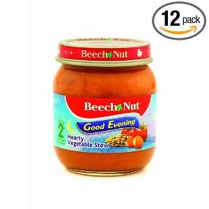 Beech Nut Good Evening Vegetable Stew Stage 2, 4 Ounce Jars (Pack of 