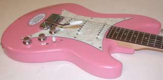 DAISY ROCK Rebel Rocket Supernova Pink Electric Guitar  