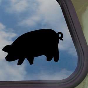  Pink Floyd Black Decal Pig Car Truck Bumper Window Sticker 