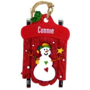  Ganz Personalized Connie Christmas Ornament: Home 