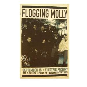 Flogging Molly Poster Band Shot Handbill