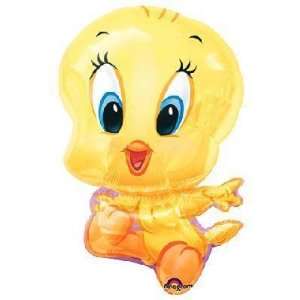  Baby Looney Tunes Tweety Super Shape Balloon: Toys & Games