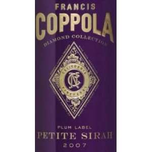  2008 Coppola Diamond Petite Syrah 750ml 750 ml Grocery 