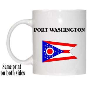    US State Flag   PORT WASHINGTON, Ohio (OH) Mug 