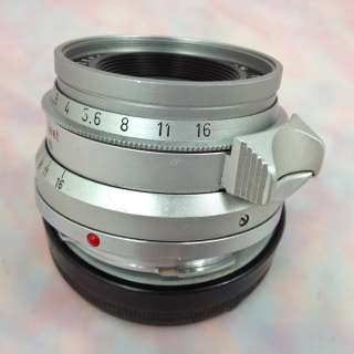 Rare Leica Leitz Summicron M 12/35 35mm 8 element 35/2.0 chorme 