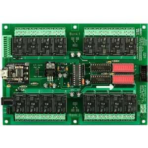  USB Relay 16 Channel 5 Amp SPDT with 8 AD/Contact Closure 