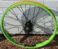 Stolen Roulette BMX Wheelset 8t Gang Green 22t + Chain  