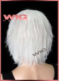 10 Cosplay Wig Short White Hair Wigs 6036  