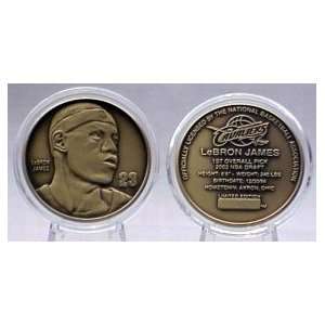  LEBRON JAMES BRONZE COIN: Sports & Outdoors
