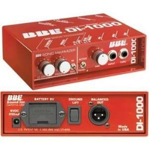   Direct Box with Full Featured Sonic Maximizer Musical Instruments