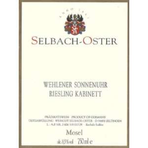  2008 Weingut Selbach Oster Wehlener Sonnenuhr Riesling 